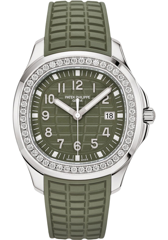 Patek Philippe Aquanaut Luce - 38.8 mm Steel Case - Khaki Green Dial