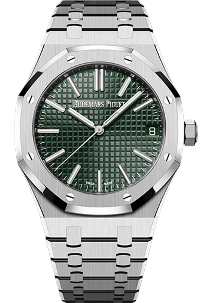 Audemars Piguet Royal Oak 41mm Stainless Steel Green Dial 15510ST.OO.1320ST.09