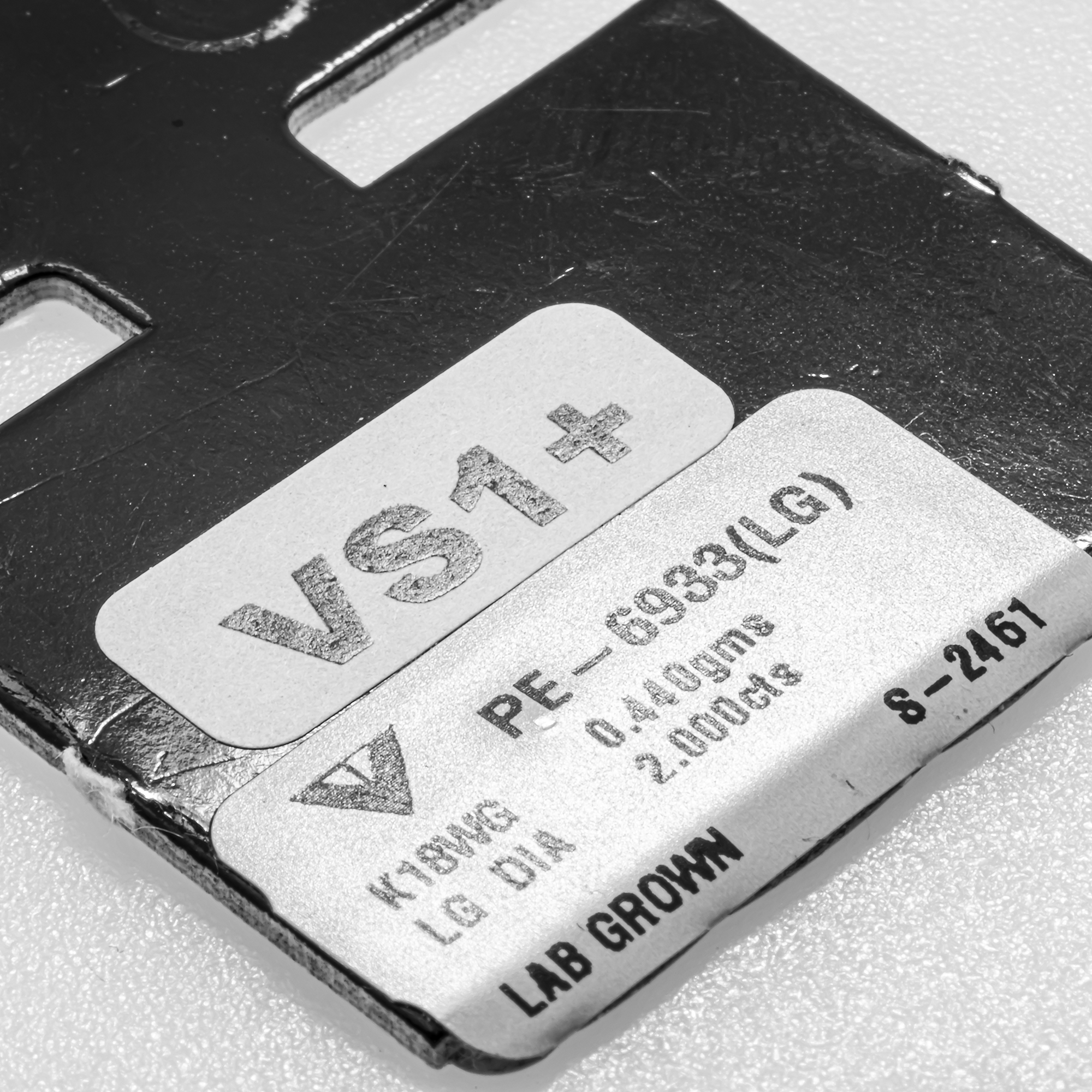 2 Carat Radiant Cut Lab Diamond Solitaire Stud Earrings – 18K White Gold