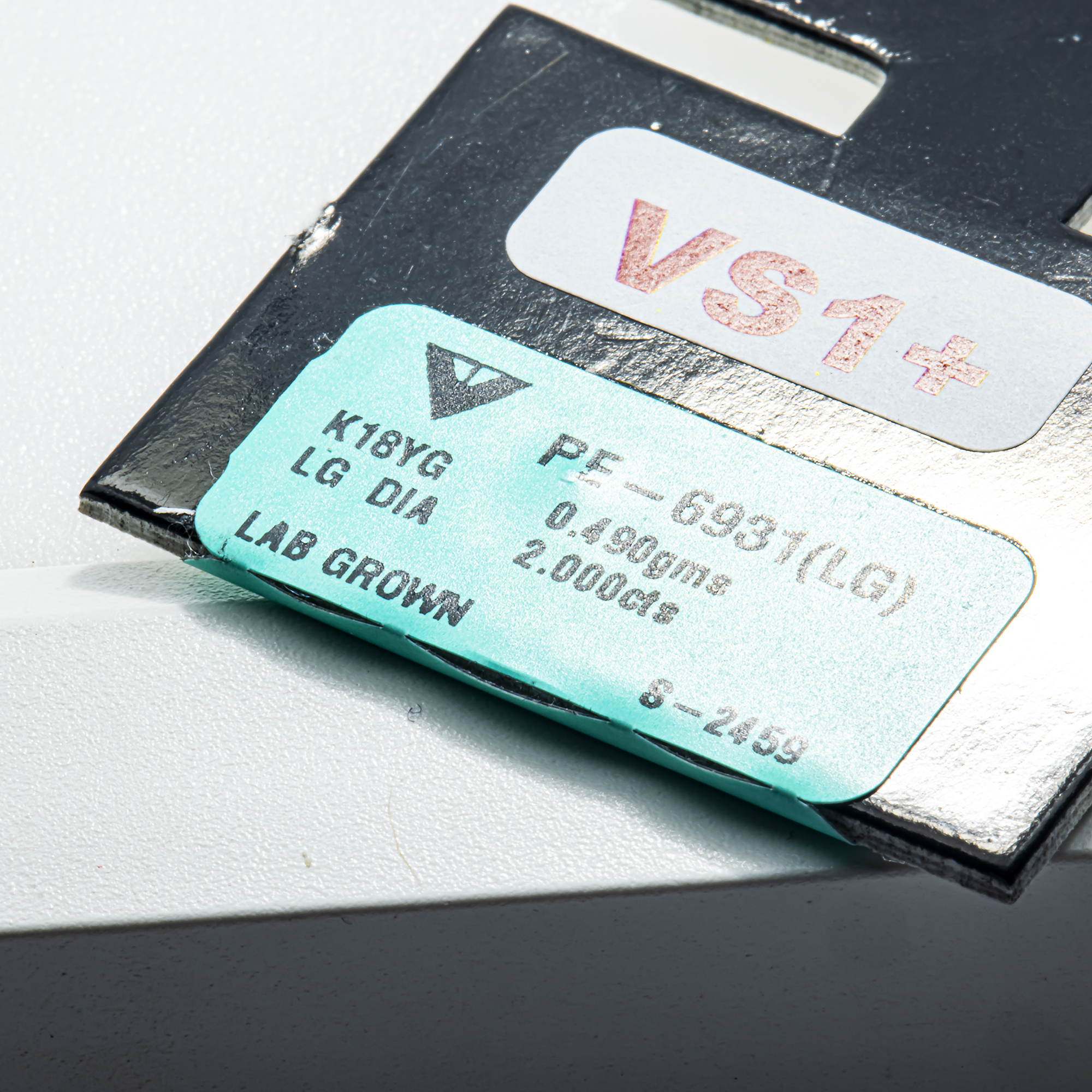 Pear Shaped Diamond Stud Earrings – 2.00 Carats Total, 18K Yellow Gold, Lab Grown