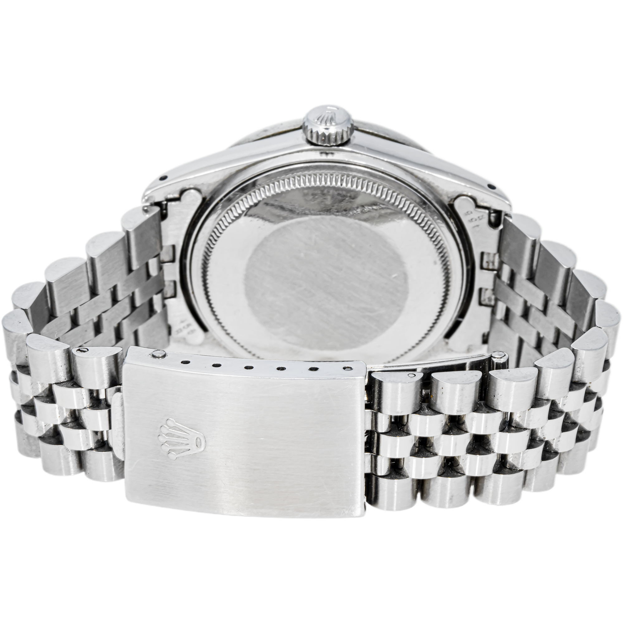 ROLEX DATE-JUST 16013 TURQUOISE DIAL DIAMOND BEZEL STAINLESS STEEL