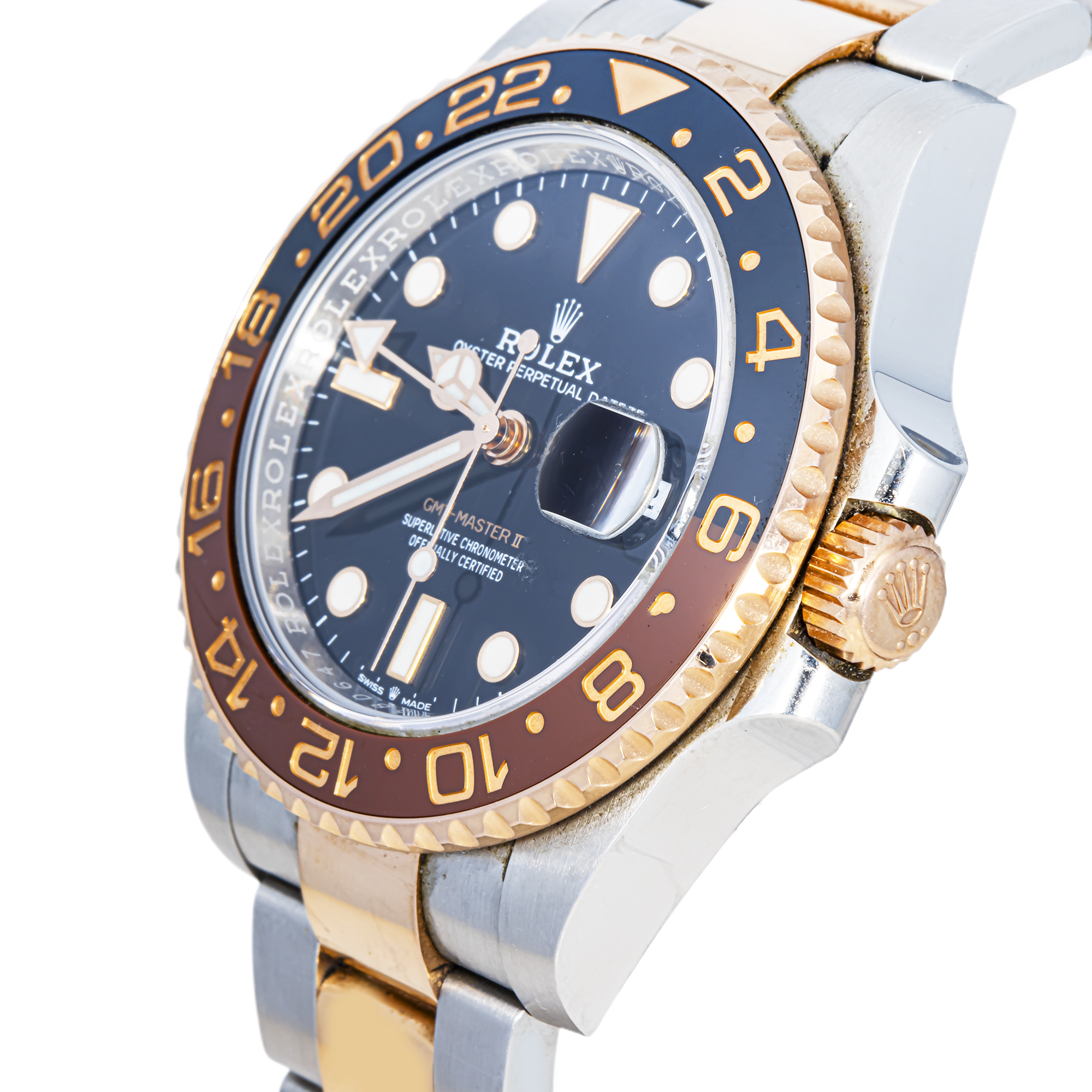 Rolex GMT-Master II Root Beer 126711 Two Tone