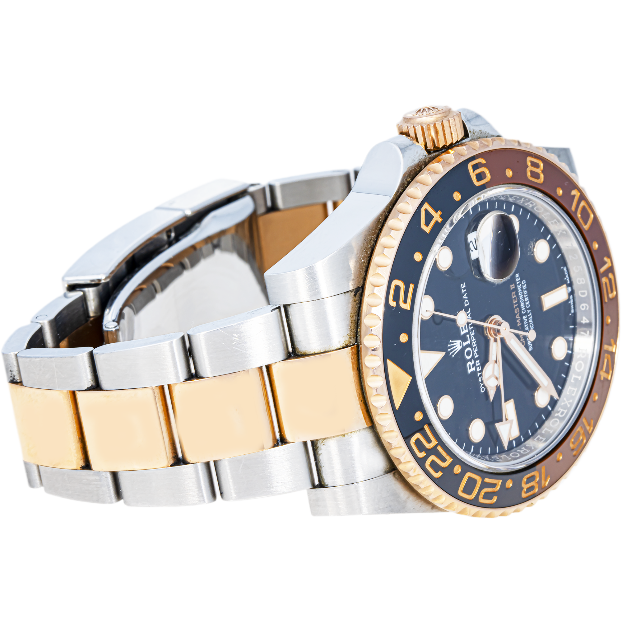Rolex GMT-Master II Root Beer 126711 Two Tone