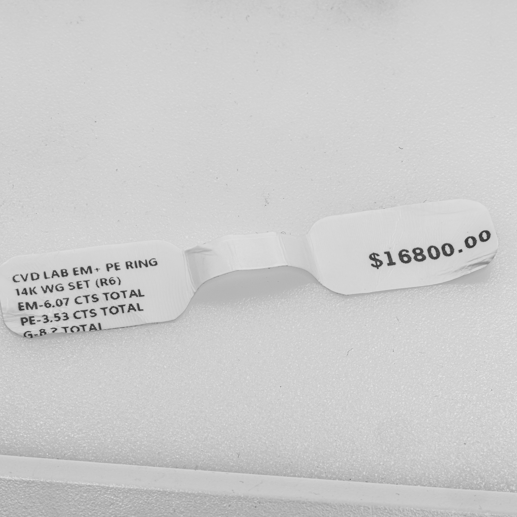 Emerald Cut and Pear Shape Lab Diamond Toi et Moi Ring – 8.2 Carats Total, 14K White Gold