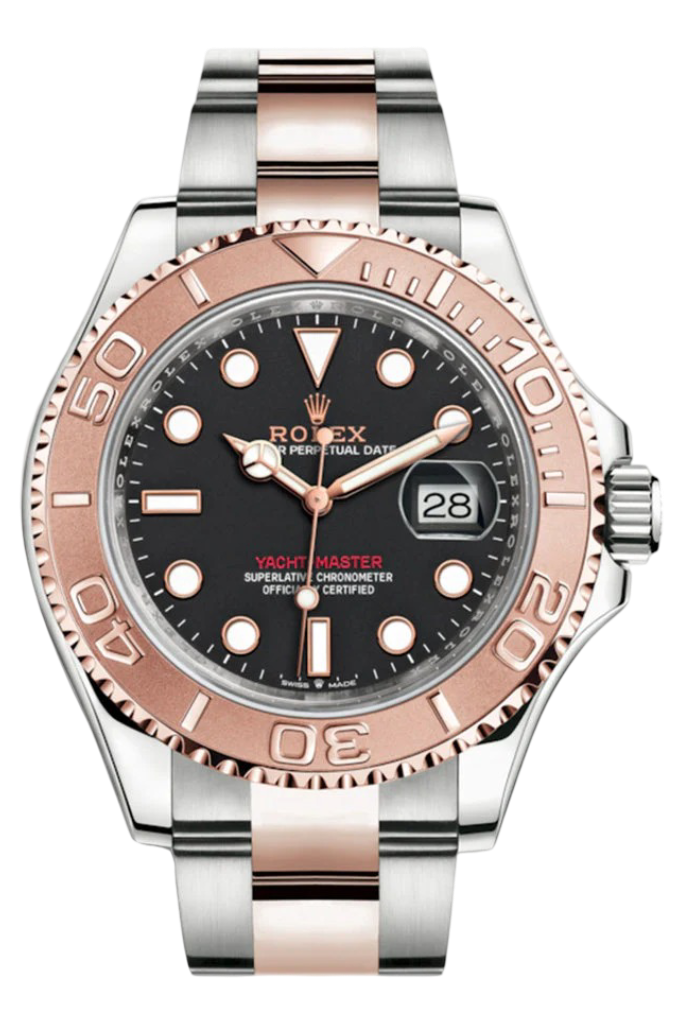Rolex Yacht-Master 40 Black Dial Automatic Men's Steel and 18K Everose Gold Oyster Watch 126621