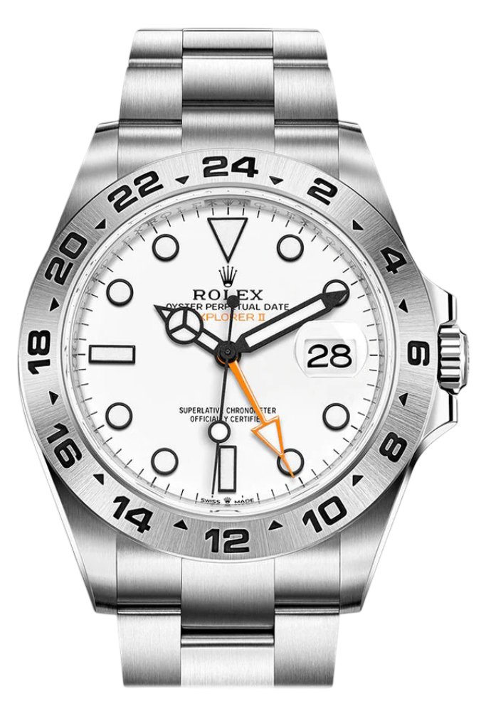 Rolex Explorer II 42 White Dial Stainless Steel Men's Watch 226570