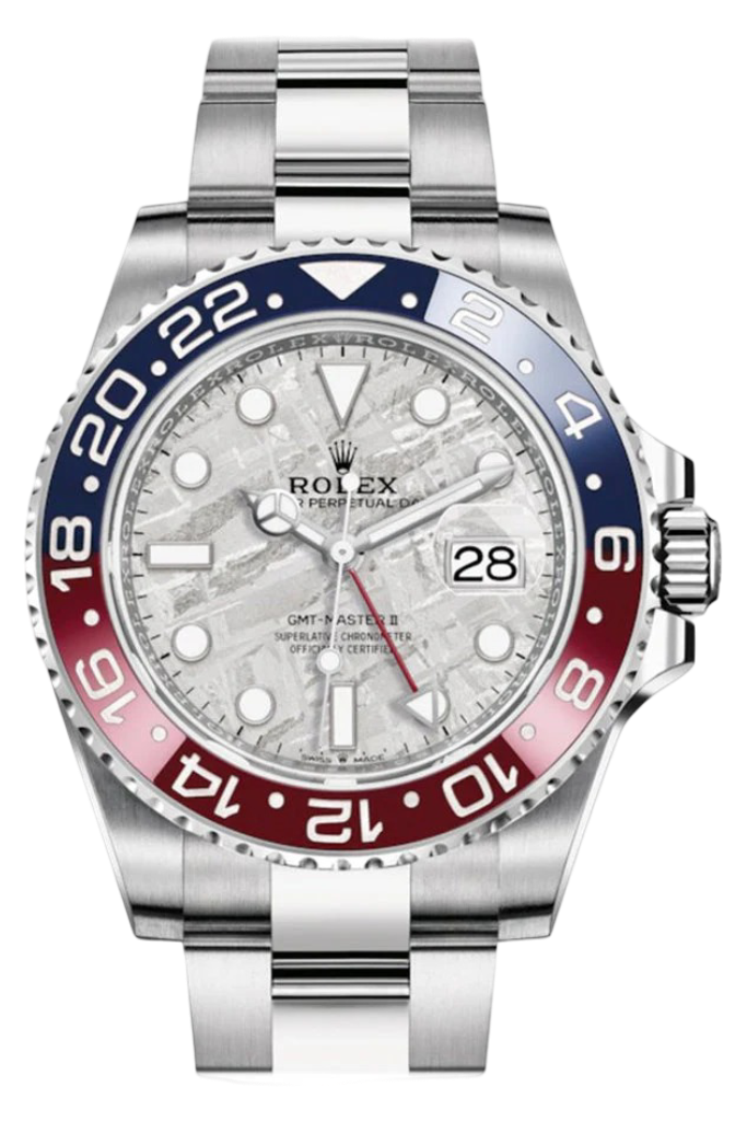 Rolex GMT-Master II White Gold Meteorite Dial Men's Watch 126719BLRO 126719