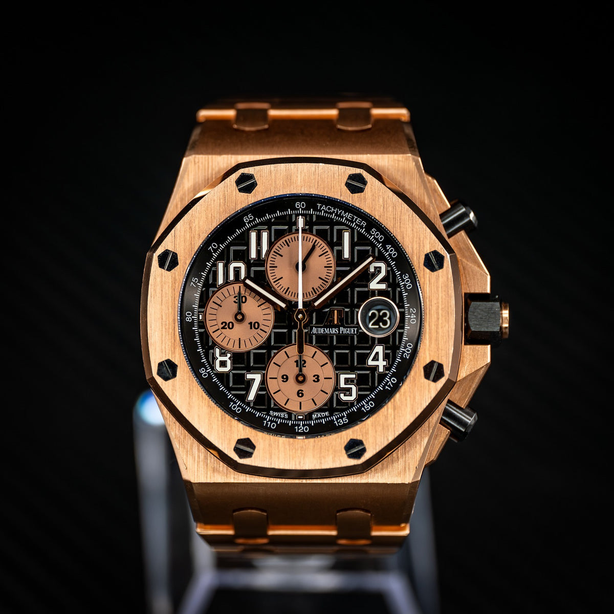 AUDEMARS PIGUET ROYAL OAK OFFSHORE 18K ROSE GOLD “BRICK” 26470OR