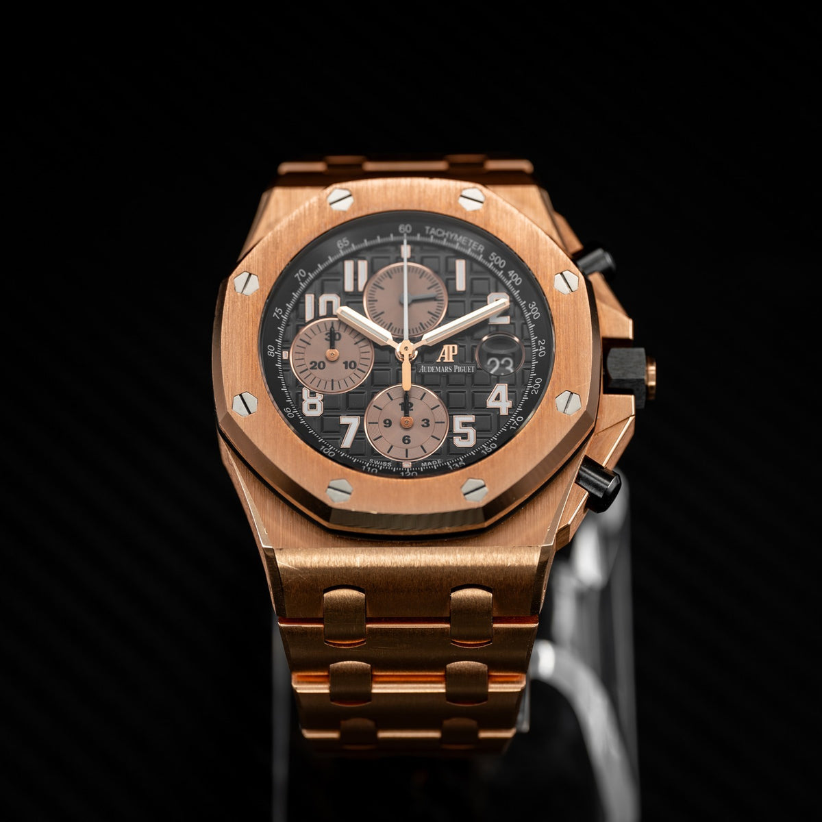 AUDEMARS PIGUET ROYAL OAK OFFSHORE 18K ROSE GOLD “BRICK” 26470OR