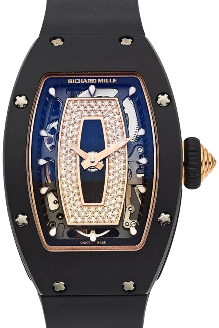 Richard Mille Automatic Winding Black Ceramic RM 07-01 - BRAND NEW