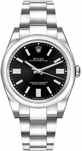 2025 Rolex Oyster Perpetual 36mm 126000 Black Dial Steel Unworn Complete