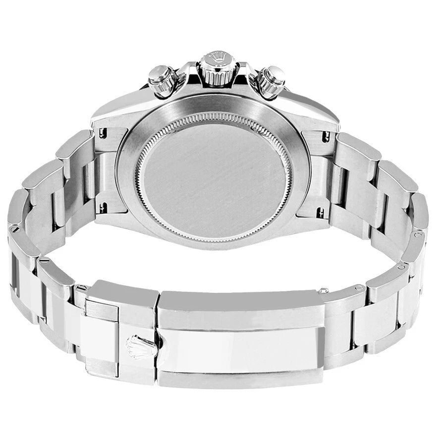 Rolex Cosmograph Daytona 40mm Black Dial Bezel Men's Steel Watch 116500LN-0002