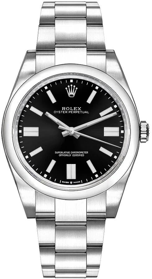 2025 Rolex Oyster Perpetual 36mm 126000 Black Dial Steel Unworn Complete