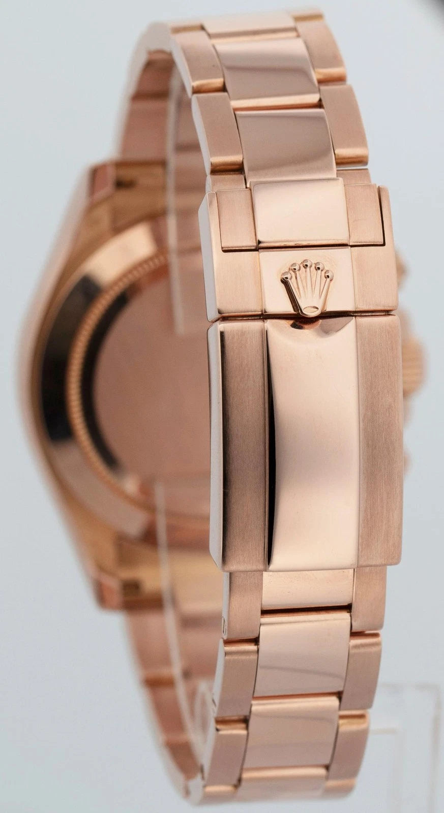 2015 PAPERS Rolex Daytona Cosmograph BLACK Sundust 40mm 18K Rose Gold 116505 BOX