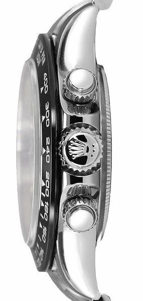 Rolex Cosmograph Daytona 40mm Black Dial Bezel Men's Steel Watch 116500LN-0002