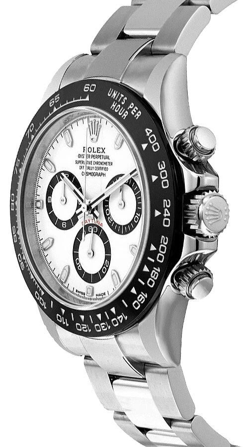 Rolex Cosmograph Daytona Panda Stainless Steel Oyster Men's 40mm Watch 116500LN