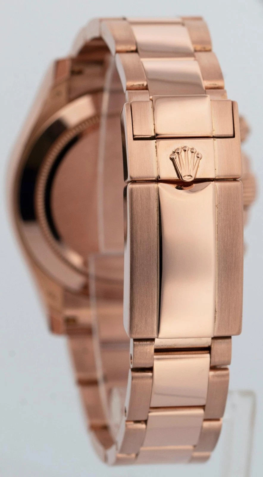 PAPERS Rolex Daytona CHOCOLATE ARABIC 40mm Brown 18K Rose Gold 116505 BOX